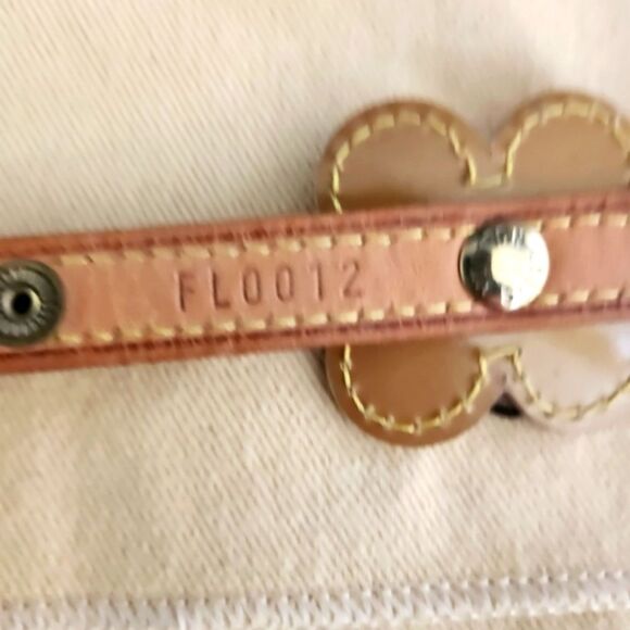 Authebtic Louis Vuitton Vernis Fleur Double Wrap Bracelet Cojer - Picture 12 of 13